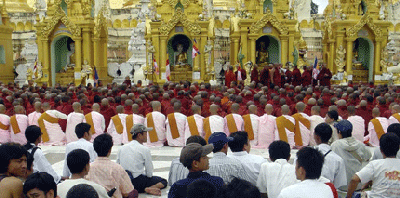 Monks and nuns on 230907